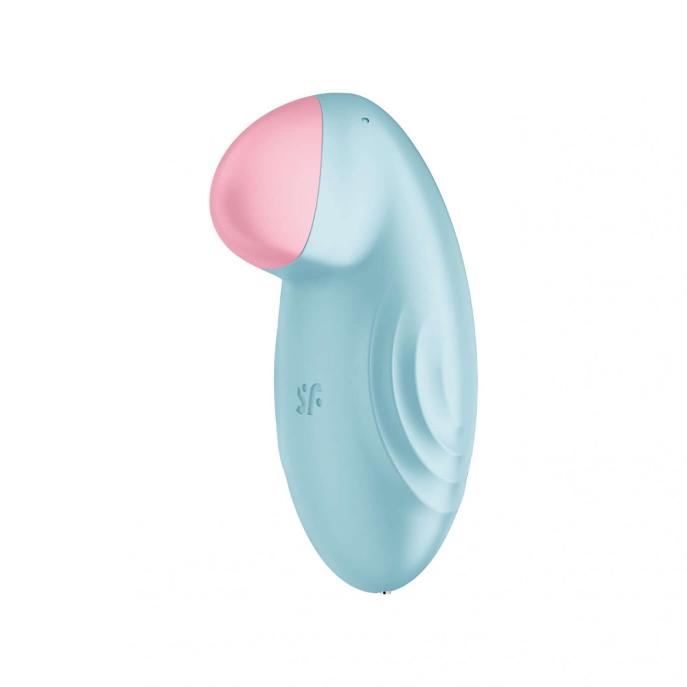 Satisfyer Tropical Tip - chytrý dobíjecí vibrátor na klitoris (modrý)