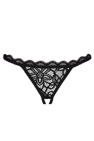 LivCo Corsetti Módní kalhotky Muled Black L/XL