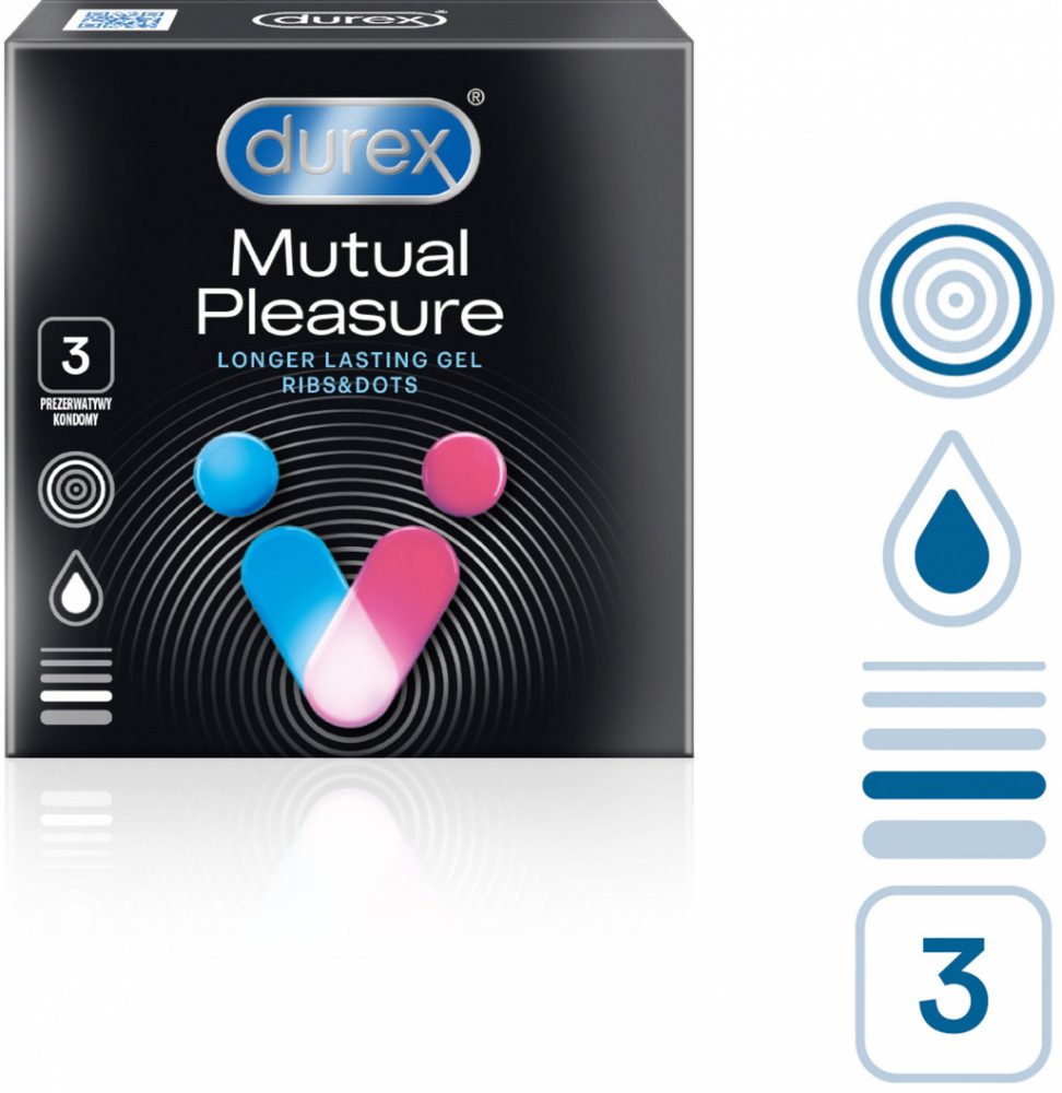 Durex Mutual Pleasure 3 ks