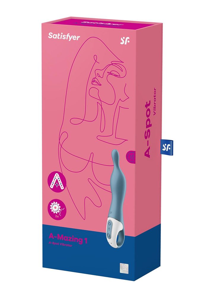 Satisfyer A-Mazing 1 modrý