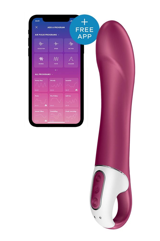 Satisfyer Big Heat Warming G Spot Vibrator