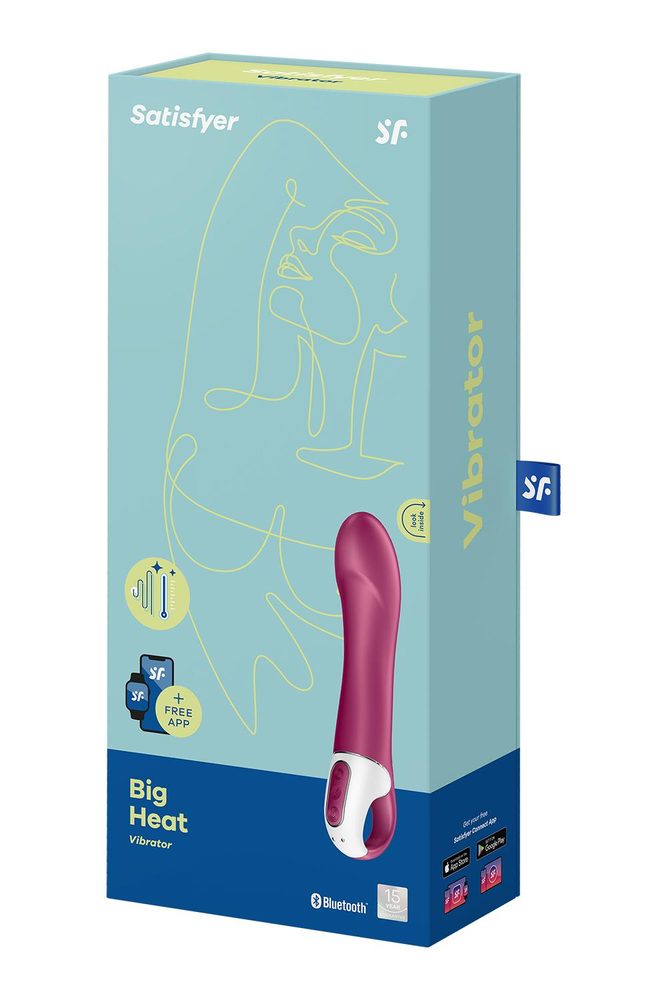 Satisfyer Big Heat Warming G Spot Vibrator