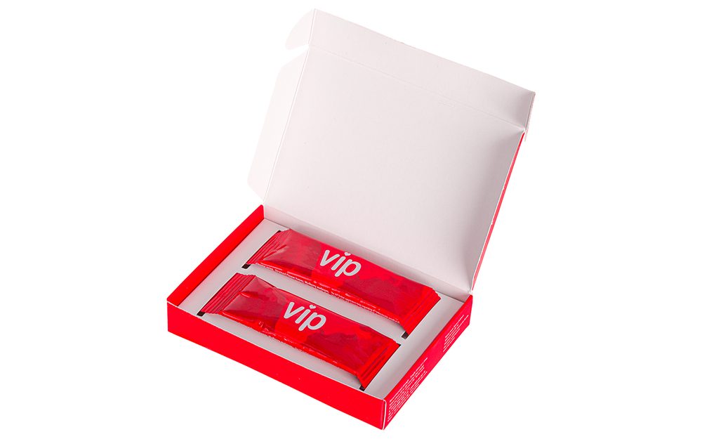 VIP Power Gel - 100% přírodní podpora erekce - 4 dávky