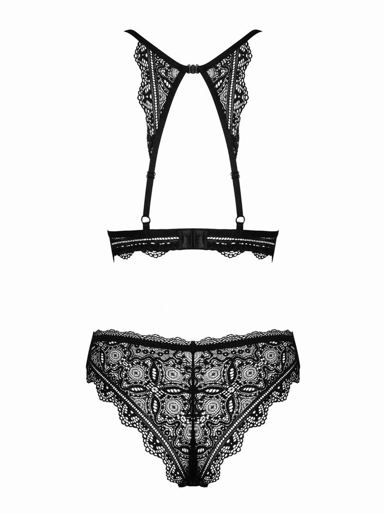 Obsessive Renelia 2-piece Lace Bra Set - S/M