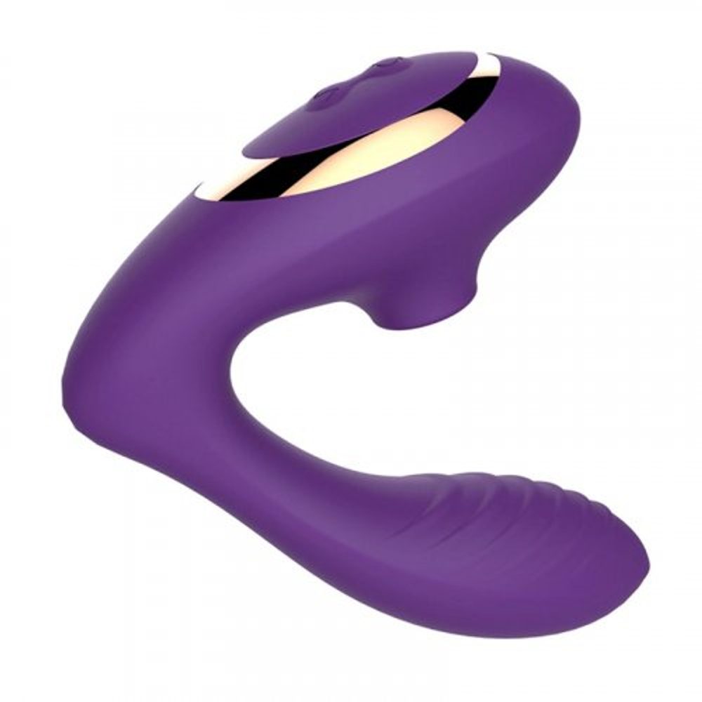 Tracys Dog Clitoral Sucking Vibrator Purple