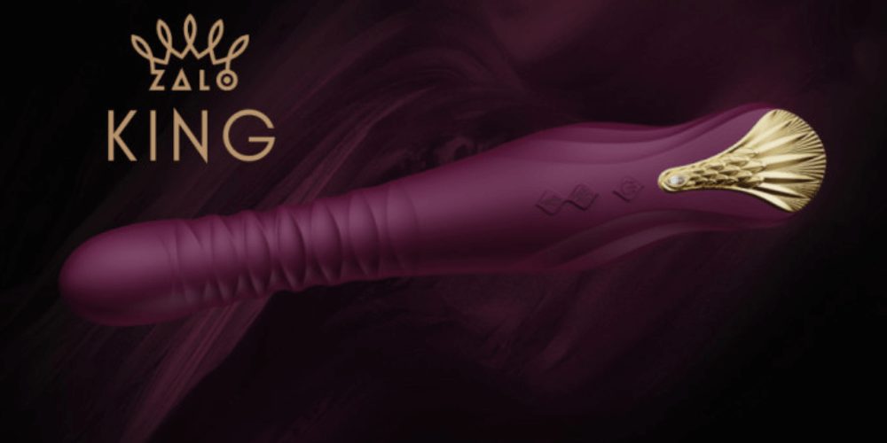 Zalo King Vibrating Thruster Velvet Purple