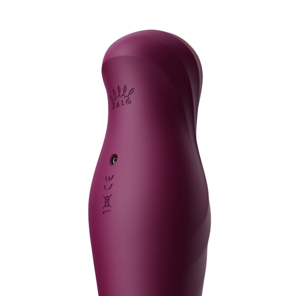 Zalo King Vibrating Thruster Velvet Purple