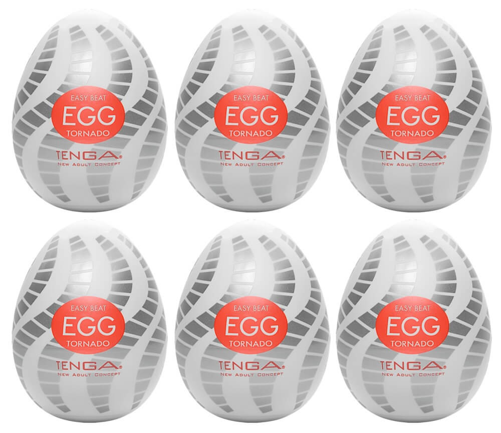 TENGA Egg Tornado - masturbační vajíčko (6 ks)