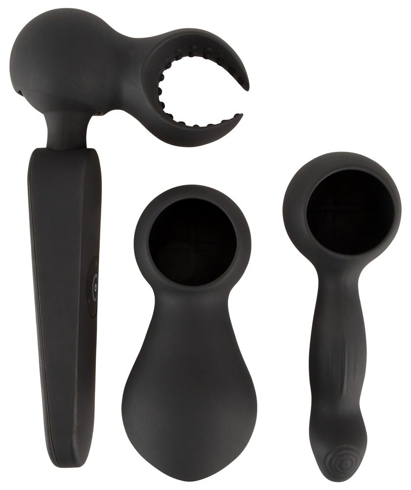 Couples Choice Wand Vibrator with 3 Attachments