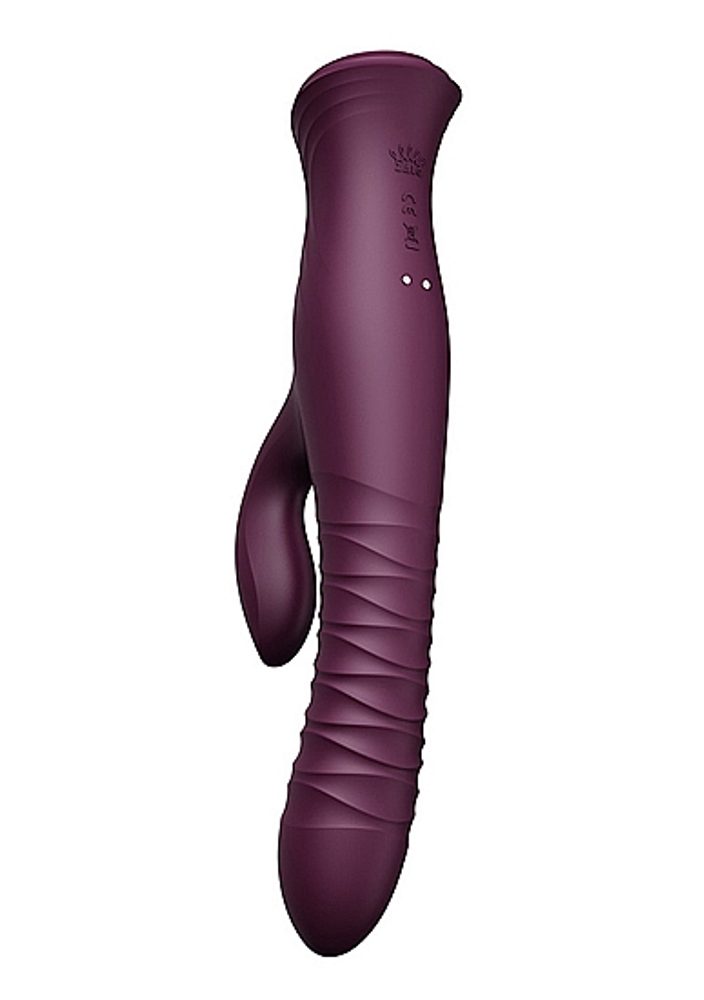 Zalo Mose Thrusting Rabbit Vibrator Purple