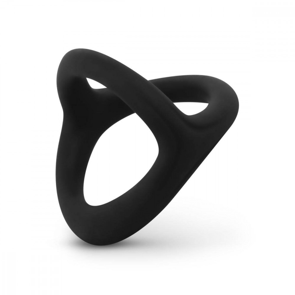 Easytoys Desire Ring - flexibilní kroužek na penis a varlata (černý)