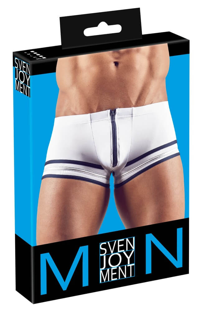 Svenjoyment - pánské boxerky Sailor (bílé) - L