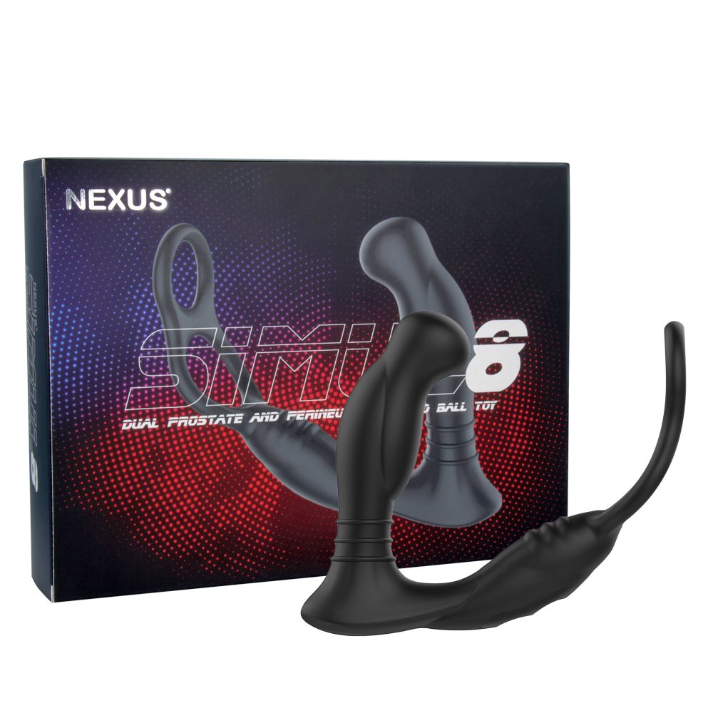 Nexus Simul8 Stroker Edition Vibrating Dual Motor Anal Cock and Ball Toy