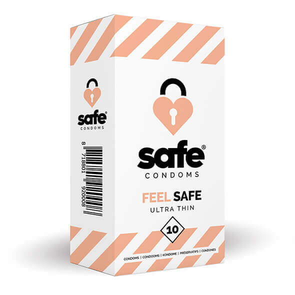 SAFE Feel Safe - tenký kondom (10ks)