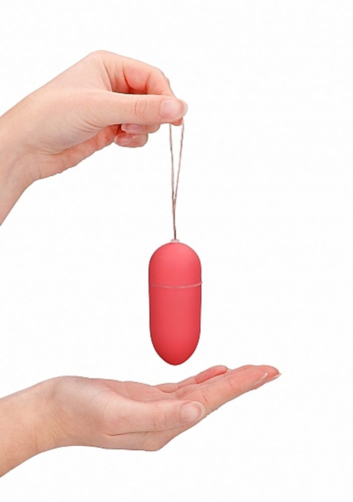 Shots Toys 10 Speed Remote Vibrating Egg Big Pink