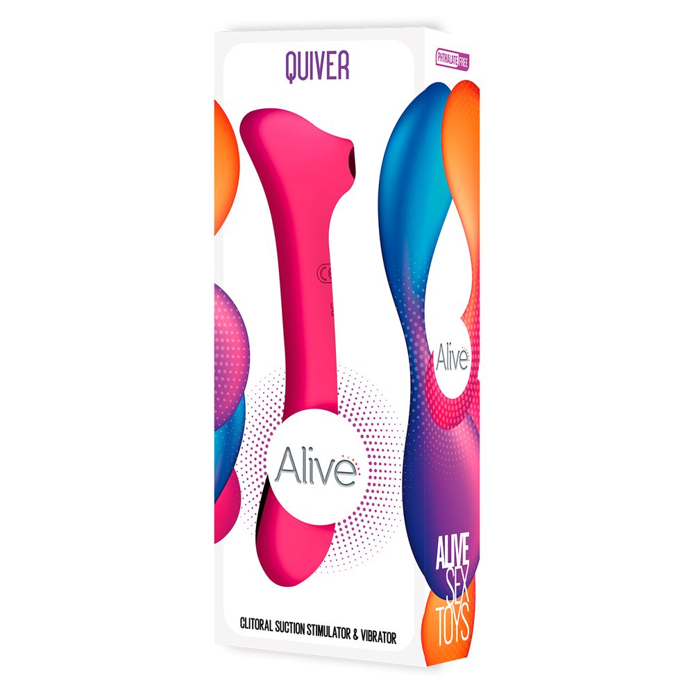 Alive Quiver Clitoris Sucker Fucsia