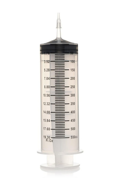 CleanStream Syringe W/ Tube 550ml