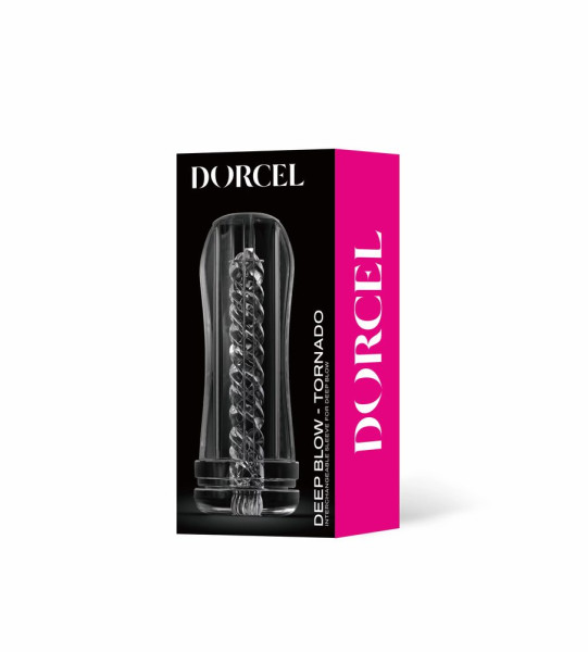 Dorcel Deep Blow Tornado Sleeve for Masturbator Transparent