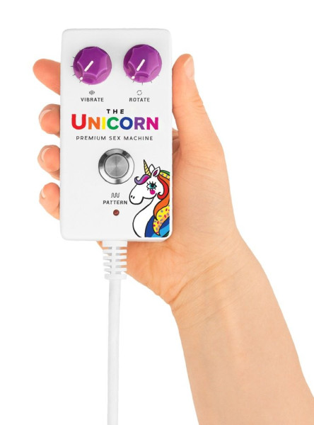 The Cowgirl Premium Sex Machine Unicorn White