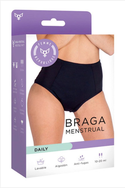 Braga Menstrual Daily High Waist - XL