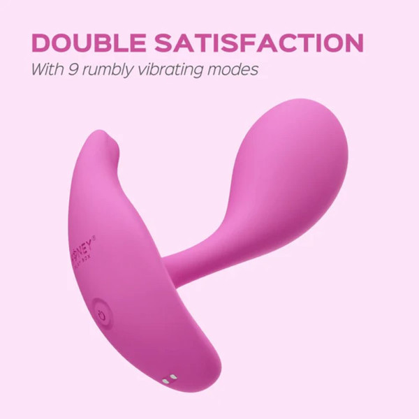 Honey Play Box OLY 2 Pressure Sensing APP-enabled Wearable Clit & G Spot Vibrator