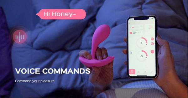 Honey Play Box OLY 2 Pressure Sensing APP-enabled Wearable Clit & G Spot Vibrator