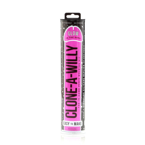 Clone A Willy Kit Glow-In-The-Dark Hot Pink