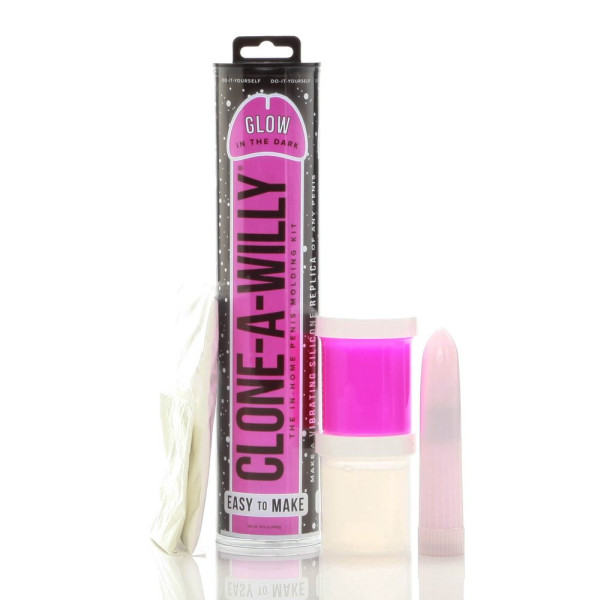 Clone A Willy Kit Glow-In-The-Dark Hot Pink