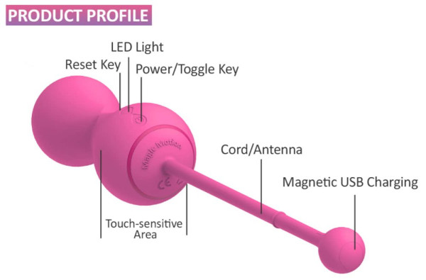 Magic Motion Smart Kegel Master Balls