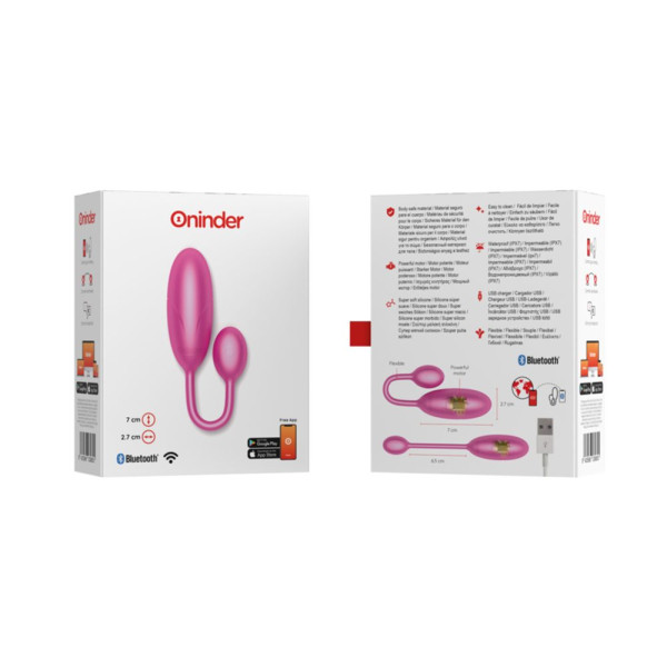 Oninder Denver Vibrating Egg Pink