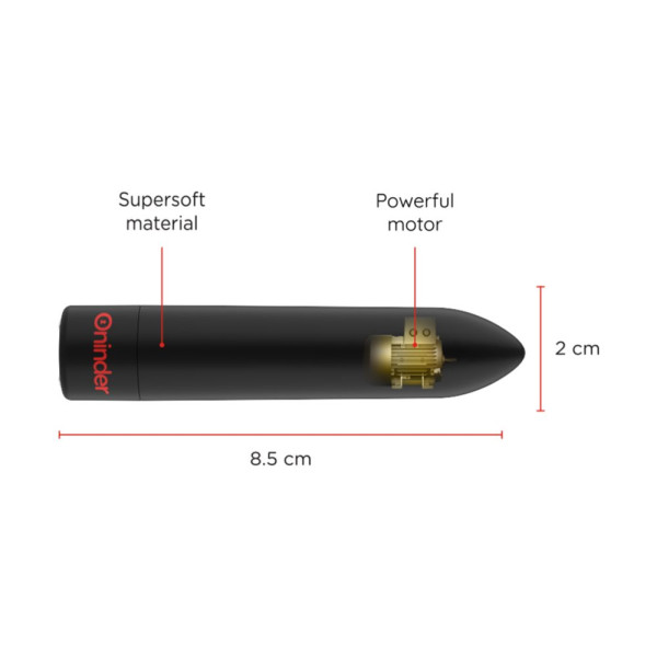 Oninder Berlin Bullet Vibrator Black